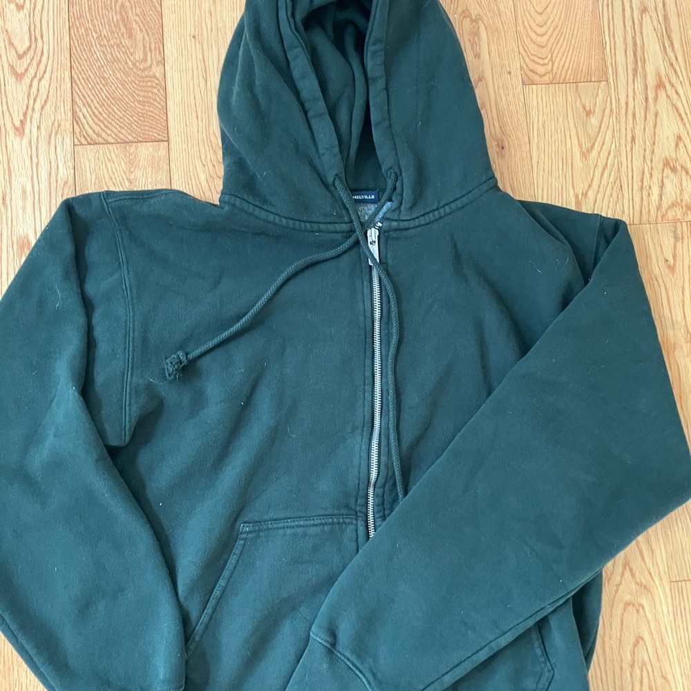 Brandy Melville Dark Green Hoodie